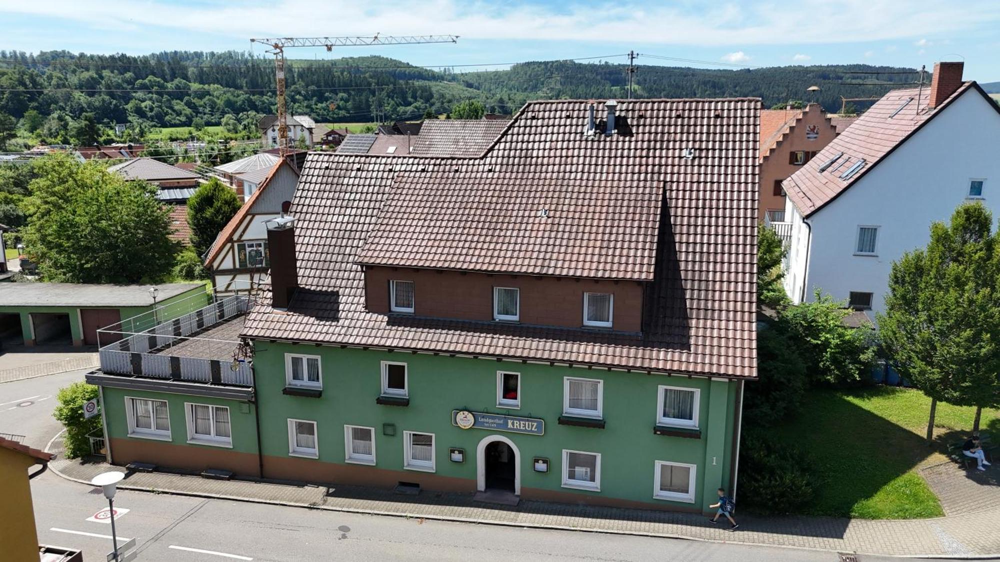 Landgasthof Kreuz Mit Gaestehaus Immendingen Exterior photo